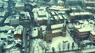 Liepaja Latvia in winter [upl. by Derfiniw]