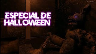 2 FAn games de fnaf especial de Halloween 🎃 [upl. by Eornom]