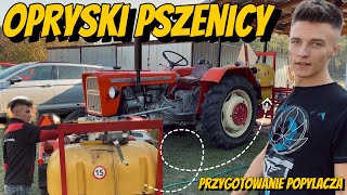 Opryski Pszenicy 🌾 Ursus c335 amp Popylacz 🚜 Jak prawidlowo ustawić opryskiwacz [upl. by Brag]