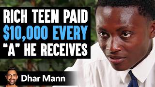 RICH TEEN Paid 10000 EVERY quotAquot He Receives  Dhar Mann Studios [upl. by Annairdua]