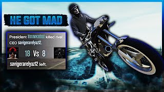 Oppressor MK1 Trolling Made This Griefer Go Full Tryhard Mode And QUIT GTA ONLINE [upl. by Livesay]