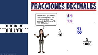 Fracciones Decimales Este video se reemplazo por otro igual [upl. by Sharona384]