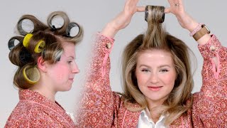 How To Use Hair Rollers for Big Volume [upl. by Beal]