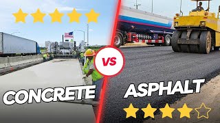 Concrete Road vs Asphalt Road The Great Debate [upl. by Guillemette698]