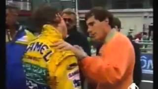 Video Completo Senna Discutindo Com Schumacher França 1992 [upl. by Manaker]