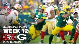 San Francisco 49ers vs Green Bay Packers  2024 Week 12 Game Highlights [upl. by Bonny]