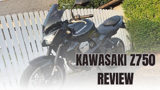 Kawasaki Z750 2007 Review still worth buying today kawasaki [upl. by Bergh]