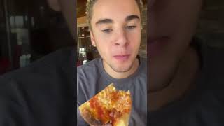 These pizza was better than I’d thought it’d be Mandolas cheese pizza review [upl. by Terri]