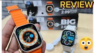 Full Review T900 ultra smart watch ⌚ [upl. by Icart]