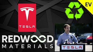 Tesla battery recycling amp Redwood Materials [upl. by Ecirual]