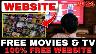 AWESOME 100 FREE MOVIES amp TV STREAMING WEBSITE  100 No Sign Up 2024 [upl. by Leachim757]