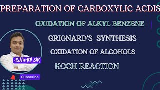 PREPARATION OF CARBOXYILC ACIDS II ALDEHYDE KETONEamp CARBOXYLIC CLASS 12TH CHEMISTRY CBSE BOARD 2025 [upl. by Darrin]