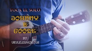 Johnny B Goode Chuck Berry  Solos para ukelele [upl. by Spindell]