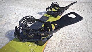 NIDECKER SUPERMATIC REVIEW new step in snowboard binding [upl. by Dyal]