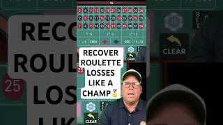 Recover Roulette losses time and time again with incredible new Roulette system shorts best 1 [upl. by Isied]