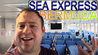 Sea Express Ferry  Best Port Transportation in Bermuda Full Experience [upl. by Seem776]