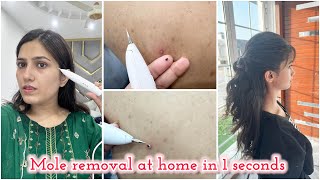 i Remove My Moles amp Wart in 1 sec at home  Mole amp Wart remover pen [upl. by Nitaj]