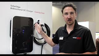 SolarEdge RE 2023 Bidirectional DC EV Charger [upl. by Shimberg]