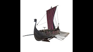 Viking Drakkar Longship Model [upl. by Steffi]