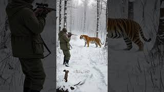 A Siberian Tigers Brutal Revenge on a Hunter [upl. by Keg969]