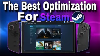 Optimize STEAM On Lenovo Legion Go amp Rog Ally For Best Gaming Performance [upl. by Ytsirk273]