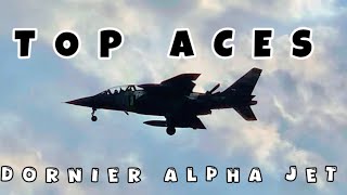 FIGHTER JET LANDING  CYOW Top Aces Dornier Alpha Jet [upl. by Aivun]