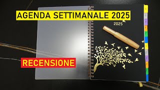 Agenda Settimanale 2025  Recensione [upl. by Iey]