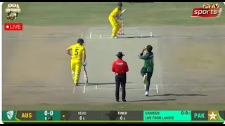 PTV SPORTS LIVE  BTV LIVE  PAKISTAN VS AUSTRALIA 2ND T20 LIVE MATCH SCORES [upl. by Ahseenak616]