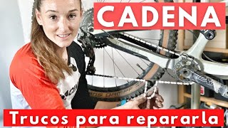 Cadena de bicicleta💥LOS MEJORES TRUCOS💥  cómo reparar o cambiar y cómo saber cual es la medida [upl. by Gayl]