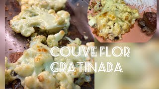 Couve flor gratinada [upl. by Tynan324]