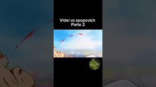 Spopovich vs videl parte 2 parati dragonball parati dragonballz fans dragonballz [upl. by Dragde]