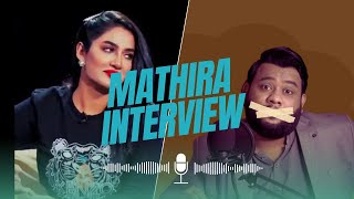 Mathira interview by Nadir Alinadiralipodcast [upl. by Asihtal]