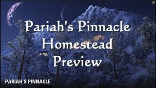 ESO Fashion  Pariahs Pinnacle Homestead Preview [upl. by Nittirb]