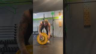 326lb power clean dub for your health weightlifting [upl. by Zigrang150]