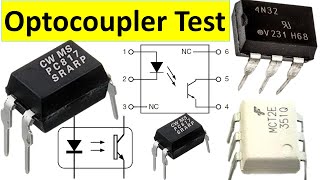 Learn how to test OptocouplersOptoisolators with multimeter [upl. by Gae225]