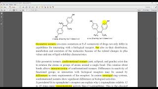 Steric Features of Drugs [upl. by Mikiso206]