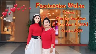 Fascination Waltz  Choreo Marchy Susilani amp Phin Sari INA  October 2024 [upl. by Amocat]