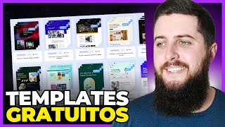 Milhares de TEMPLATES GRÁTIS para o WordPress  Sites Completos [upl. by Anaitit]