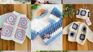 😍WOW🥰BEAUTIFUL CROCHET WINTER BABY DRESS DESIGNS 2024crochet dress viralvideo video [upl. by Terina]