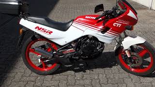 Meine Honda NSR 50 AC08 BJ 1989 im Originalzustand [upl. by Charry318]