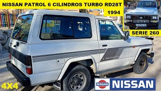 Nissan Patrol 6 cilindros Turbo RD28T Serie 260 Año 1994 nissanpatrol [upl. by Nirok]