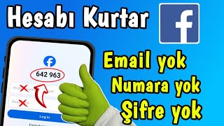 Eposta ve Telefon Numarası Olmadan Facebook Hesabı Nasıl Kurtarılır şifremi unuttum  2024 [upl. by Acirfa83]