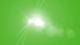 Light flare green screen Lights glowing shine FREE effect 4K [upl. by Halian]