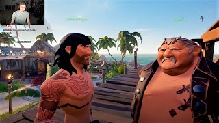 Sodapoppin  Sea Of Thieves RP Part 2 FULL VOD W CHAT ft Pokelawls Vigors [upl. by Anoel864]