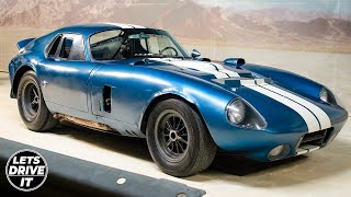 Inside a REAL Shelby Cobra Daytona Coupe CSX2287  POV Interior Details  Lets Drive It [upl. by Willing]