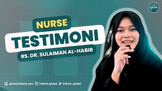 Testimoni dari Iis Solihah Nurazizah  Nurse RS DR Sulaiman AlHabib [upl. by Ahsiret]