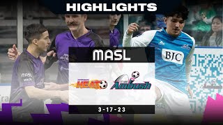 Harrisburg Heat  St Louis Ambush  31723  MASL Highlights 23 [upl. by Delaine]