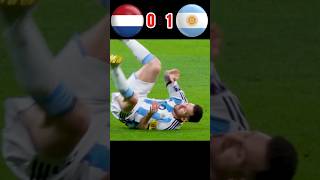 Argentina 🆚 Netherland  fight match  football cr7 youtube shorts2030 [upl. by Andonis965]