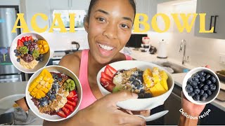 Açaí Bowl Recipe  simple quick delicious 🍓 [upl. by Ahsad415]