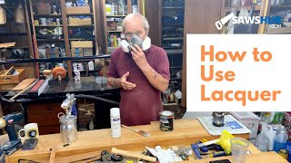 How To Use a Lacquer Finish on Wood for Staining Your Woodworking Projects [upl. by Karr569]